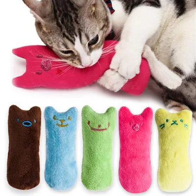 Interactive Catnip Plush Chew Toy – For Cats & Kittens