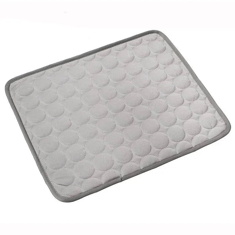 Pet Cooling Mat – Summer Bed Pad for Dogs & Cats (Machine Washable)