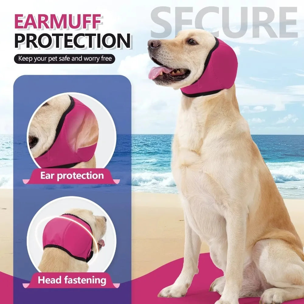 Dog Calming Earmuffs – Noise Reduction Hearing Protection
