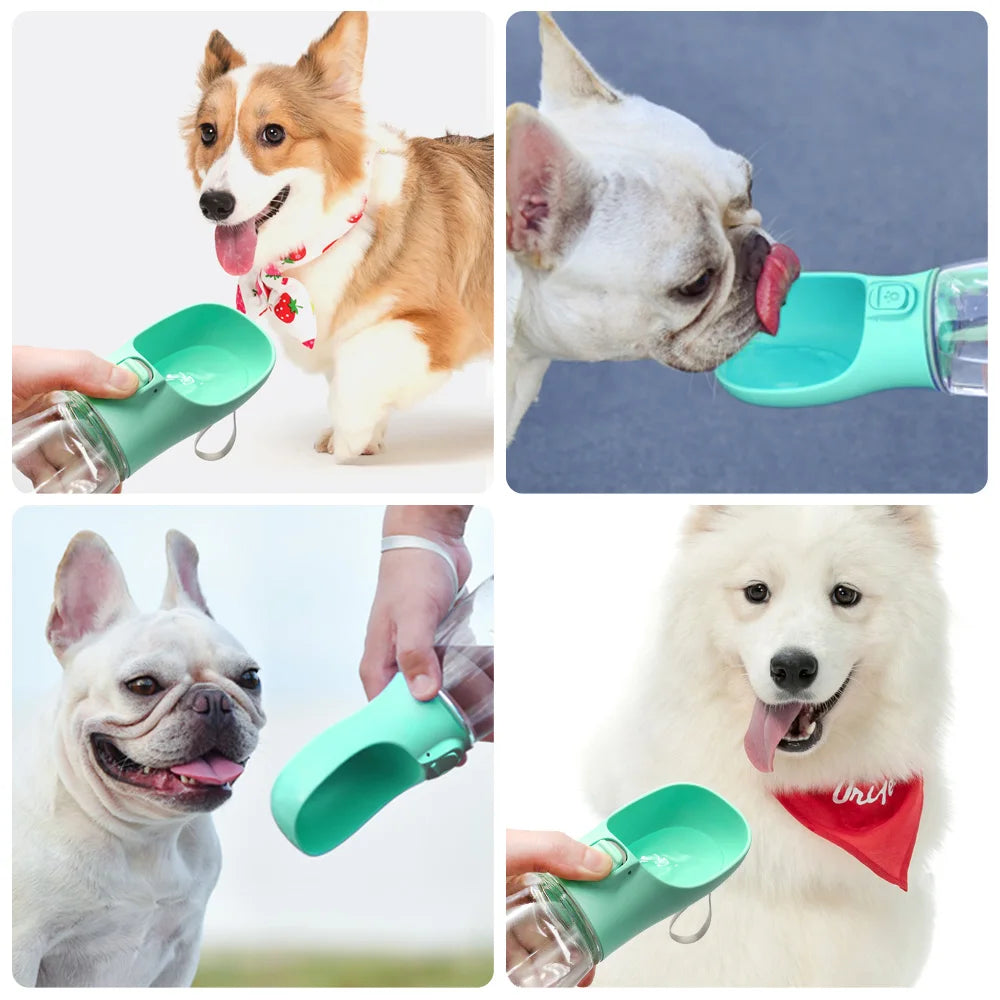Portable Dog Water Bottle – Leak-Proof Travel Cup for Dogs & Cats