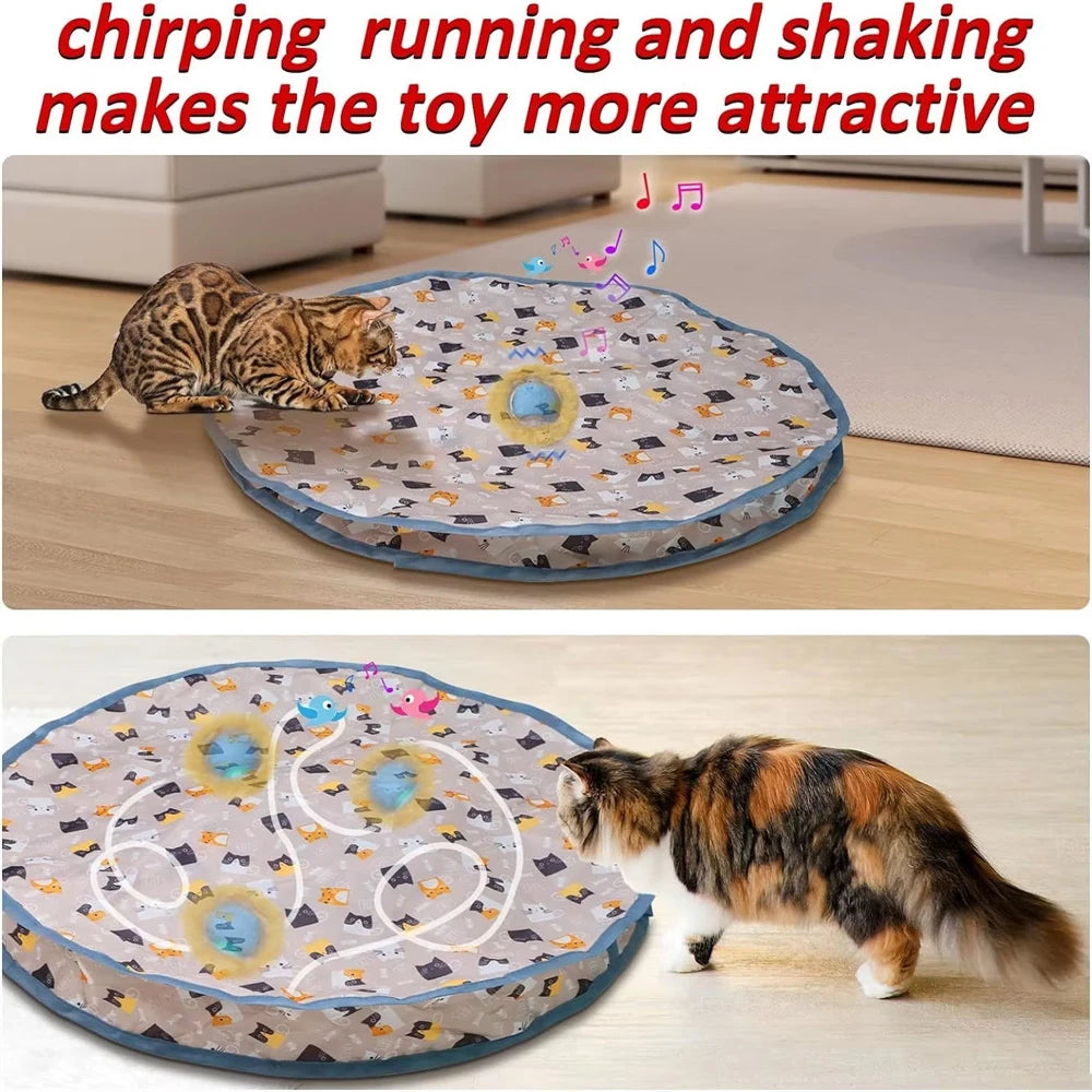Smart Interactive Cat Ball – Motion Activated Indoor Toy