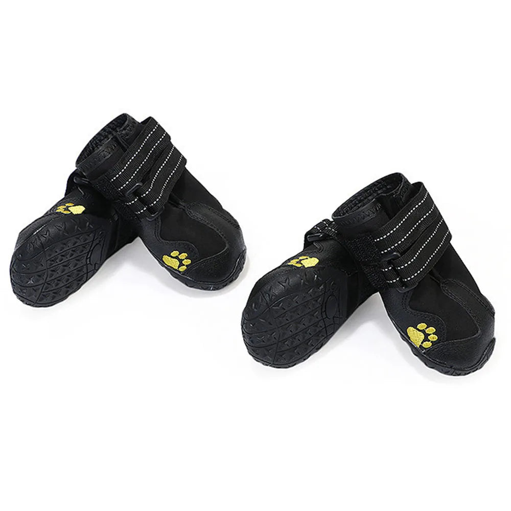 Waterproof Dog Shoes – Anti-Slip Boots for Hot Pavement & Snow