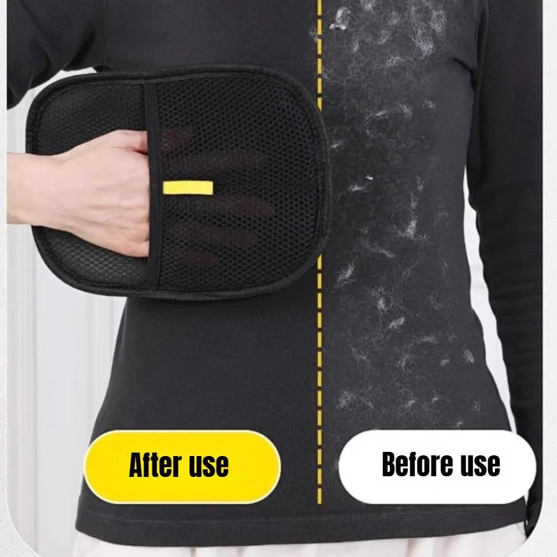 Pet Grooming Glove & Hair Remover Brush – For Dogs, Cats & Furniture
