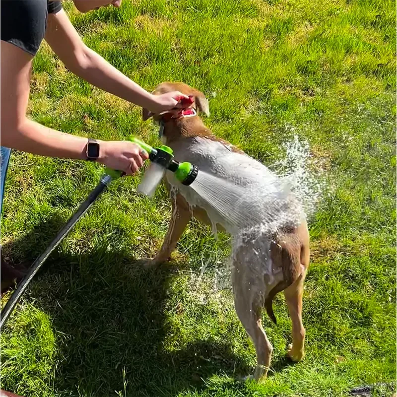 3-Mode Dog Shower Sprayer – Adjustable Pet Bath Nozzle