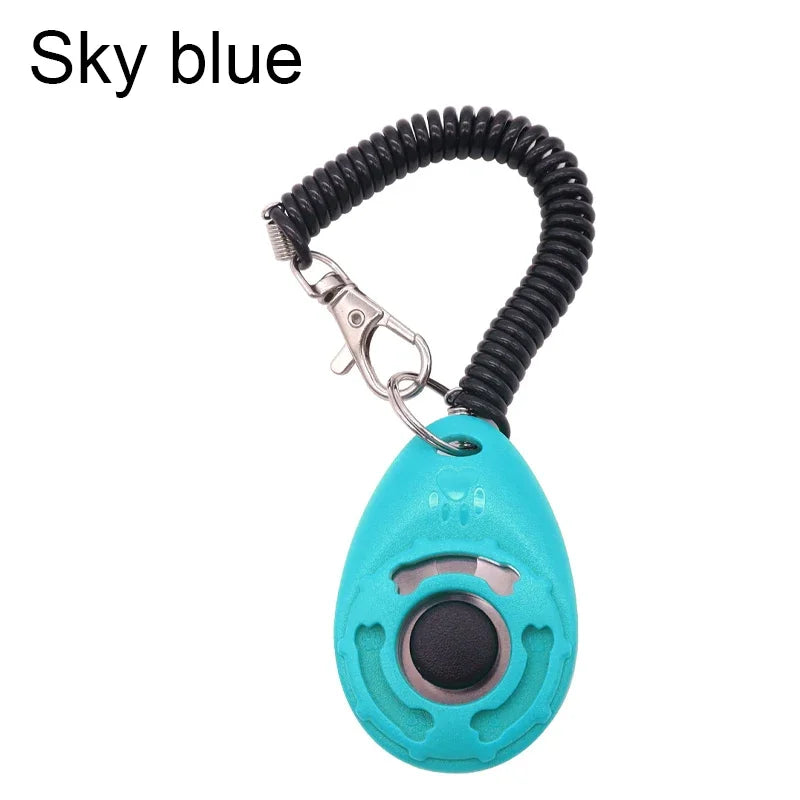 Pet Training Clicker – Sound Trainer with Wrist Strap for Dogs & Cats