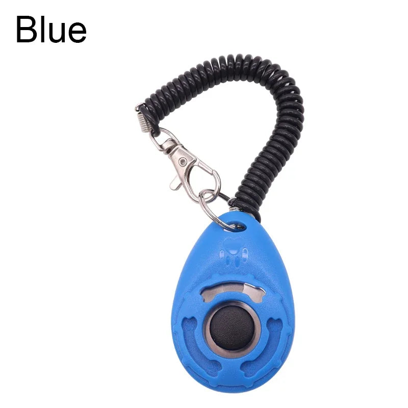 Pet Training Clicker – Sound Trainer with Wrist Strap for Dogs & Cats