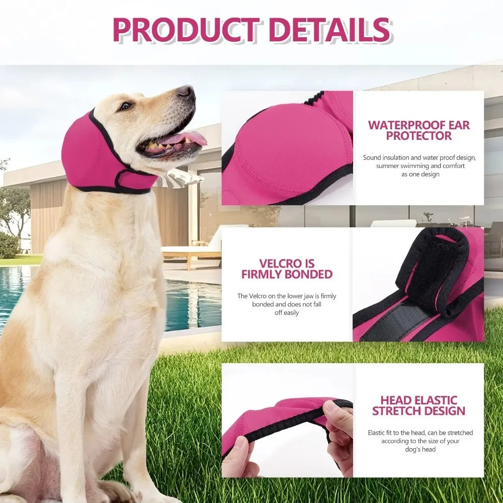 Dog Calming Earmuffs – Noise Reduction Hearing Protection