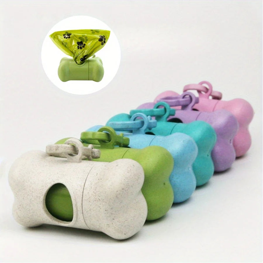 Dog Poop Bag Dispenser – Portable Waste Bag Holder for Dog Walks