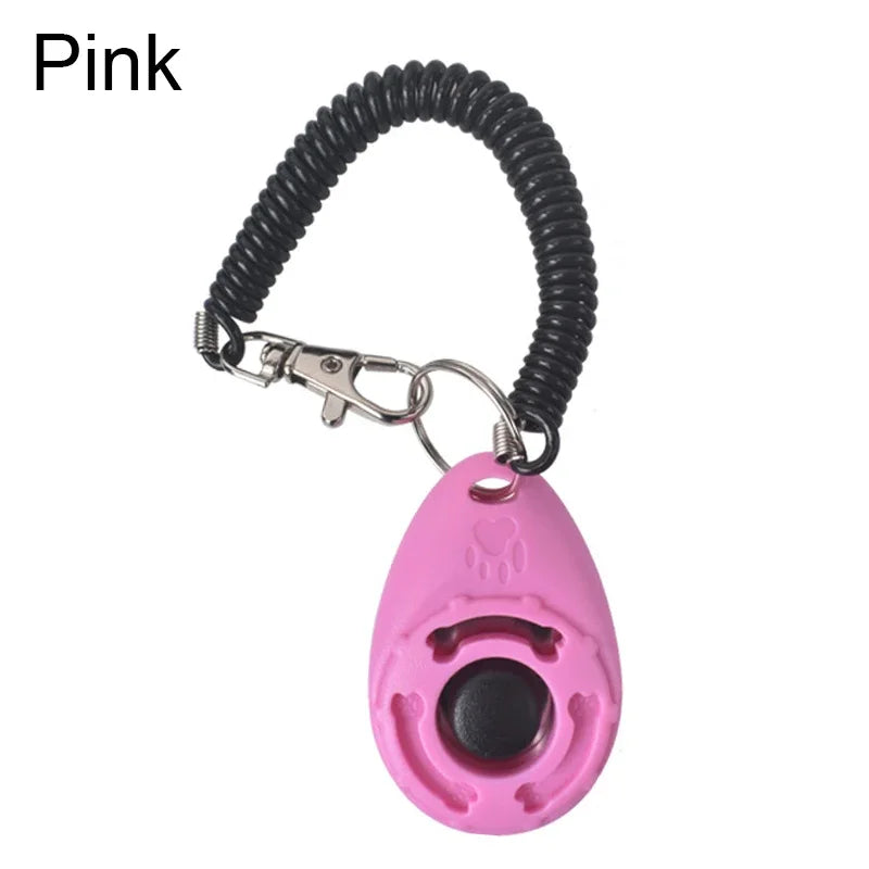 Pet Training Clicker – Sound Trainer with Wrist Strap for Dogs & Cats
