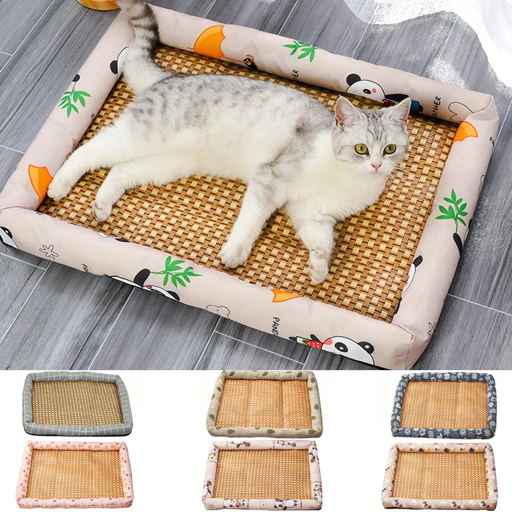 Pet Cooling Mat – Breathable Summer Cushion for Dogs & Cats