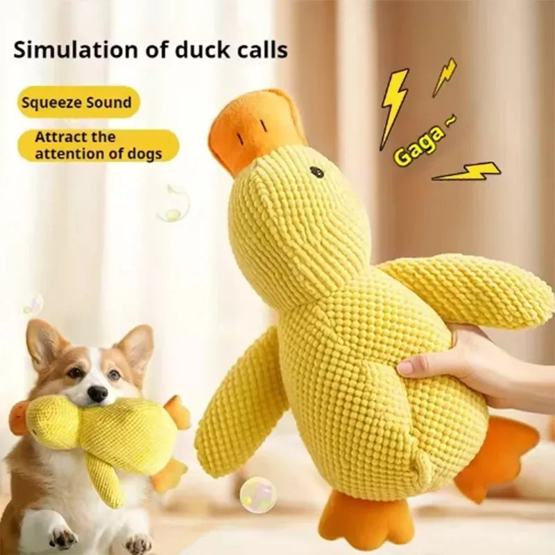 Cute Duck Plush Dog Toy – Soft Stuffed Animal for Cuddles & Play