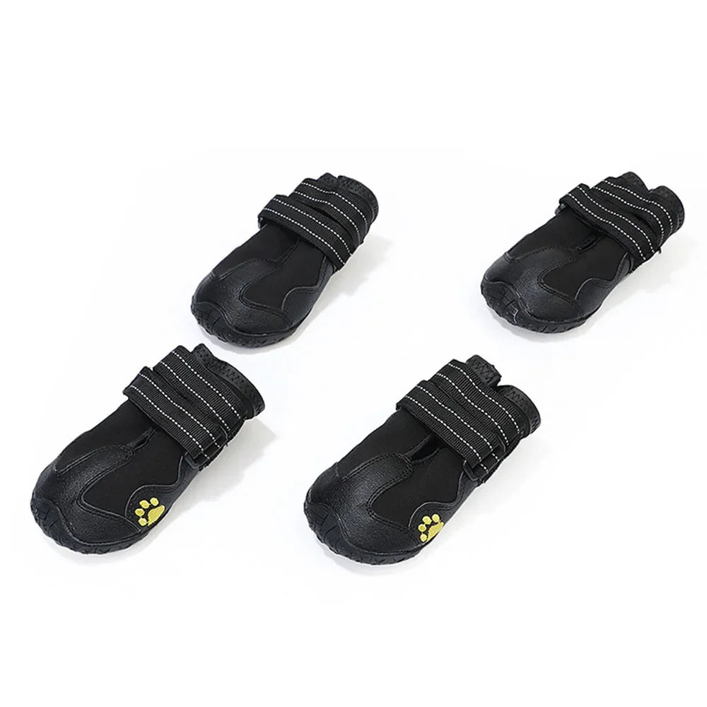Waterproof Dog Shoes – Anti-Slip Boots for Hot Pavement & Snow