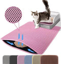 Double Layer Waterproof Cat Litter Mat – Non-Slip & Easy Clean