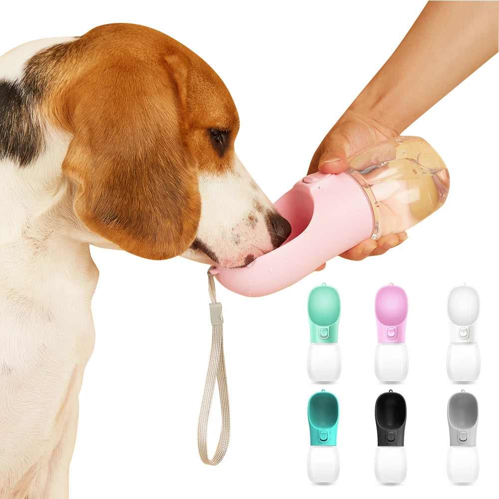 Portable Dog Water Bottle – Leak-Proof Travel Cup for Dogs & Cats