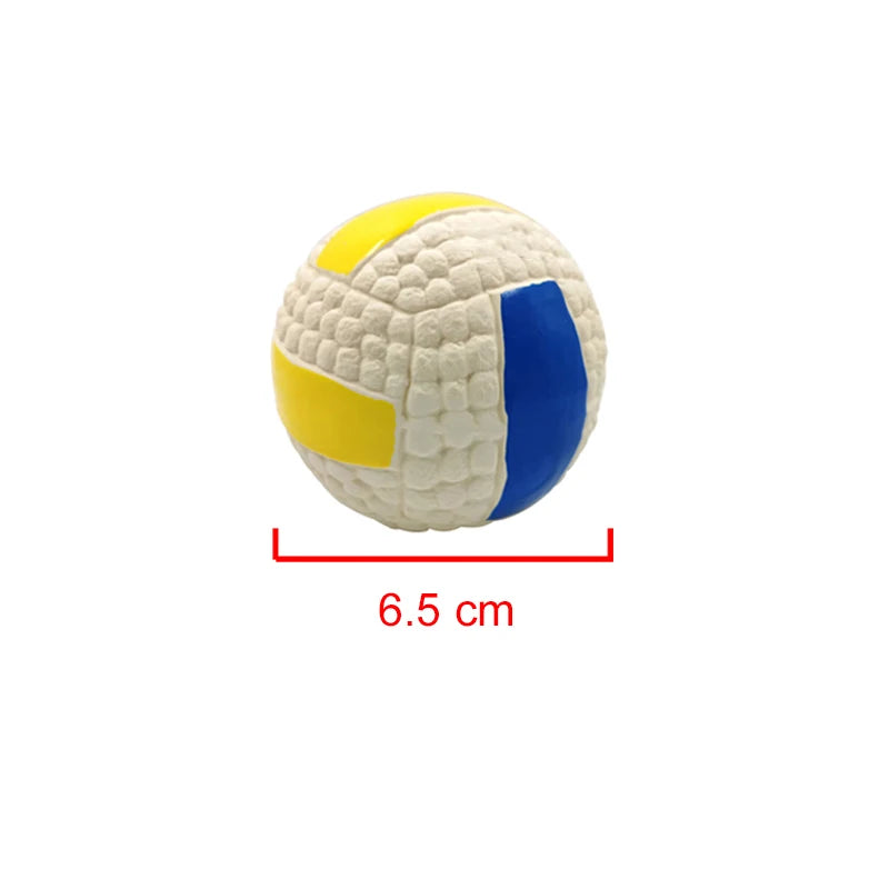 Squeaky Dog Ball Toy – Soft Latex Ball for Chewing & Play