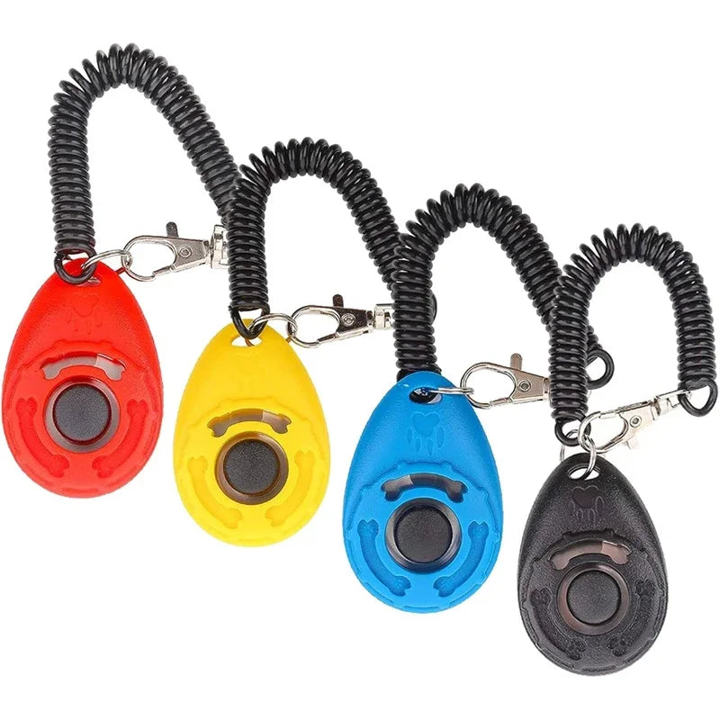 Pet Training Clicker – Sound Trainer with Wrist Strap for Dogs & Cats