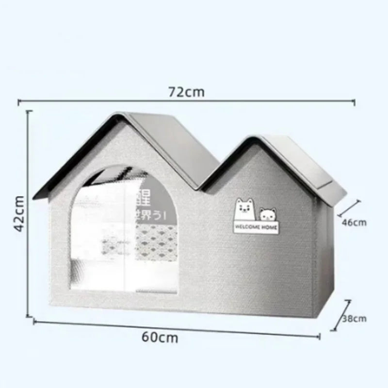 Pet Cooling House – Summer Nest Bed for Cats & Small Dogs