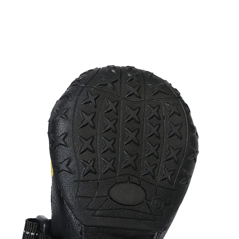 Waterproof Dog Shoes – Anti-Slip Boots for Hot Pavement & Snow