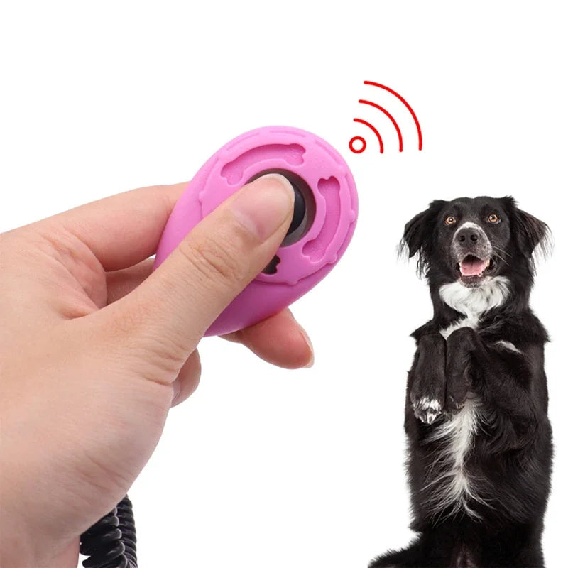 Pet Training Clicker – Sound Trainer with Wrist Strap for Dogs & Cats