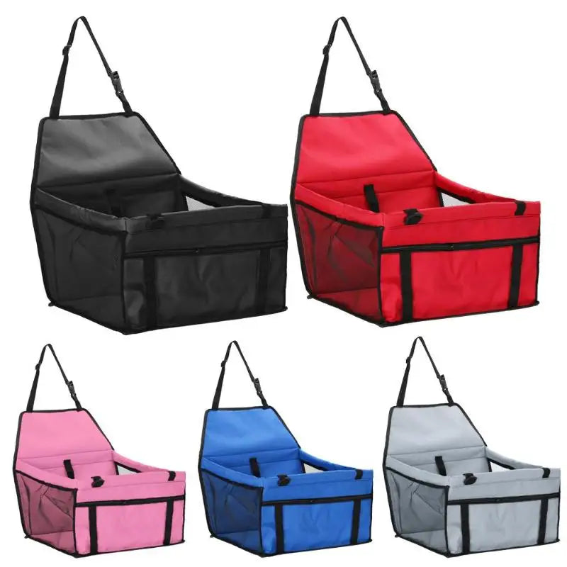 Dog Car Seat Cover – Foldable Pet Travel Hammock for Back Seat