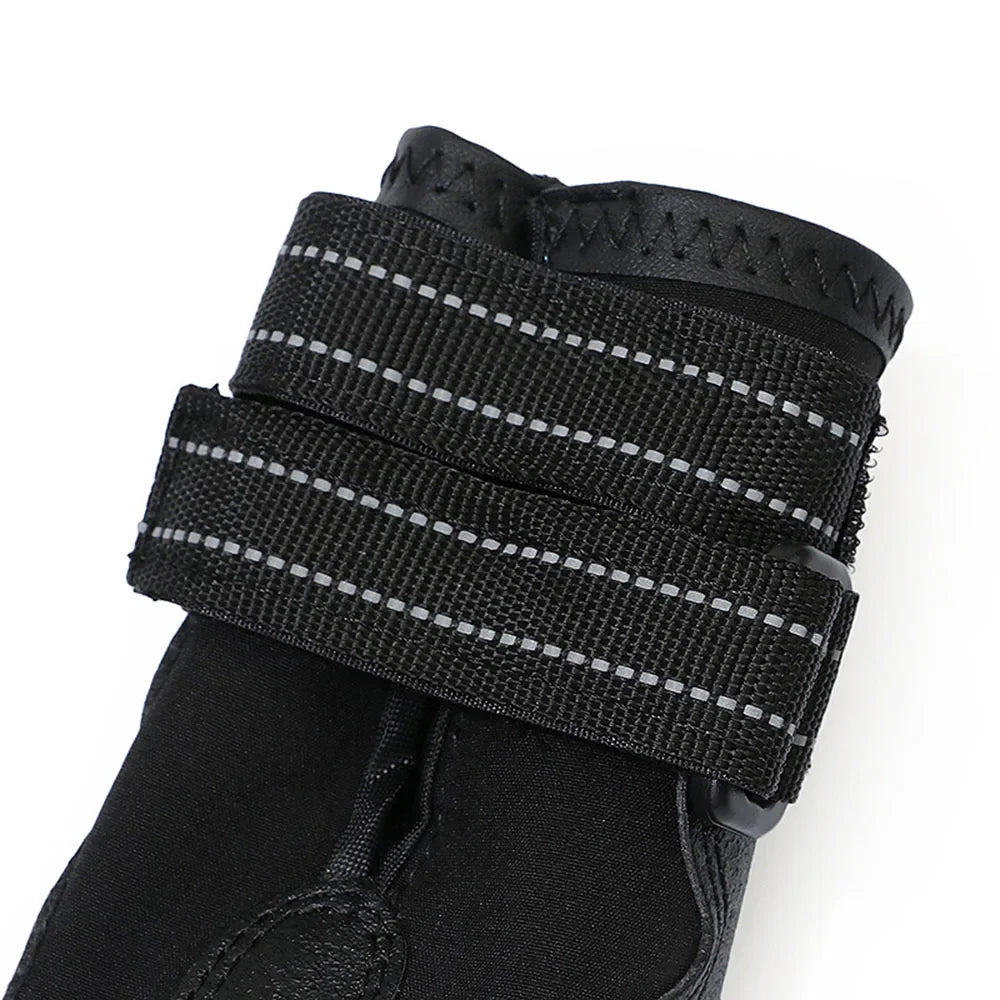 Waterproof Dog Shoes – Anti-Slip Boots for Hot Pavement & Snow