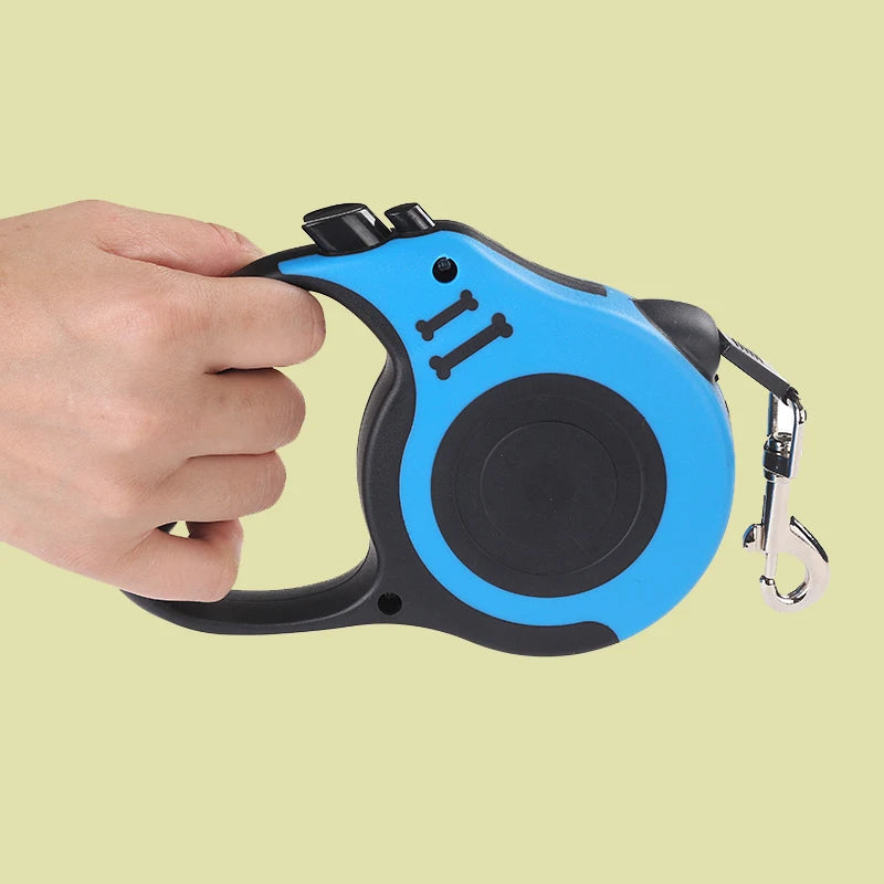 Retractable Dog Leash – Durable Nylon Lead for Dogs & Cats