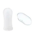 Soft Silicone Pet Finger Toothbrush – 360° Dental Care for Dogs & Cats