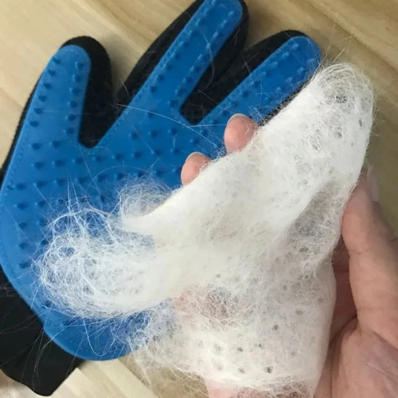 Pet Grooming Glove – Deshedding Brush & Massage Mitt for Dogs & Cats