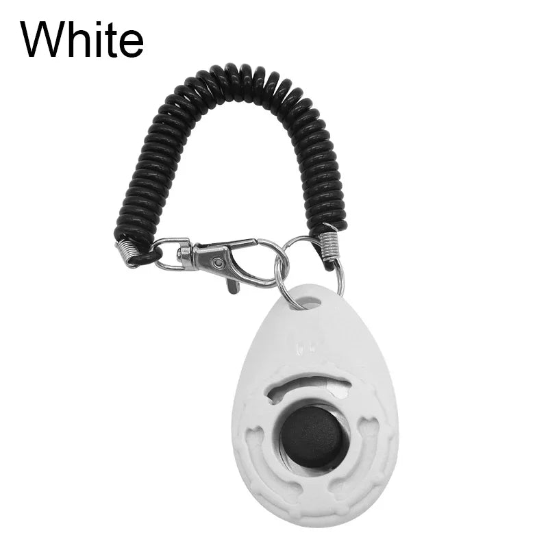 Pet Training Clicker – Sound Trainer with Wrist Strap for Dogs & Cats