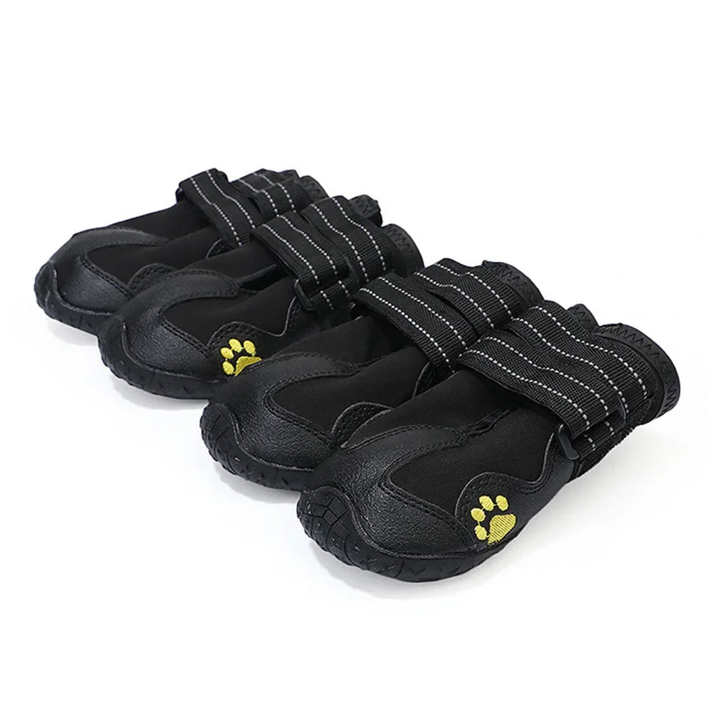 Waterproof Dog Shoes – Anti-Slip Boots for Hot Pavement & Snow