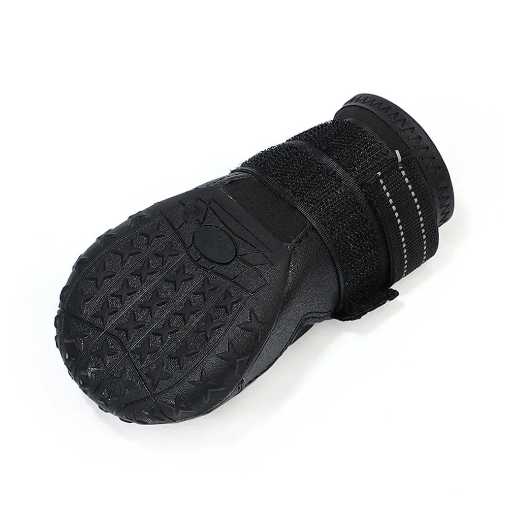 Waterproof Dog Shoes – Anti-Slip Boots for Hot Pavement & Snow