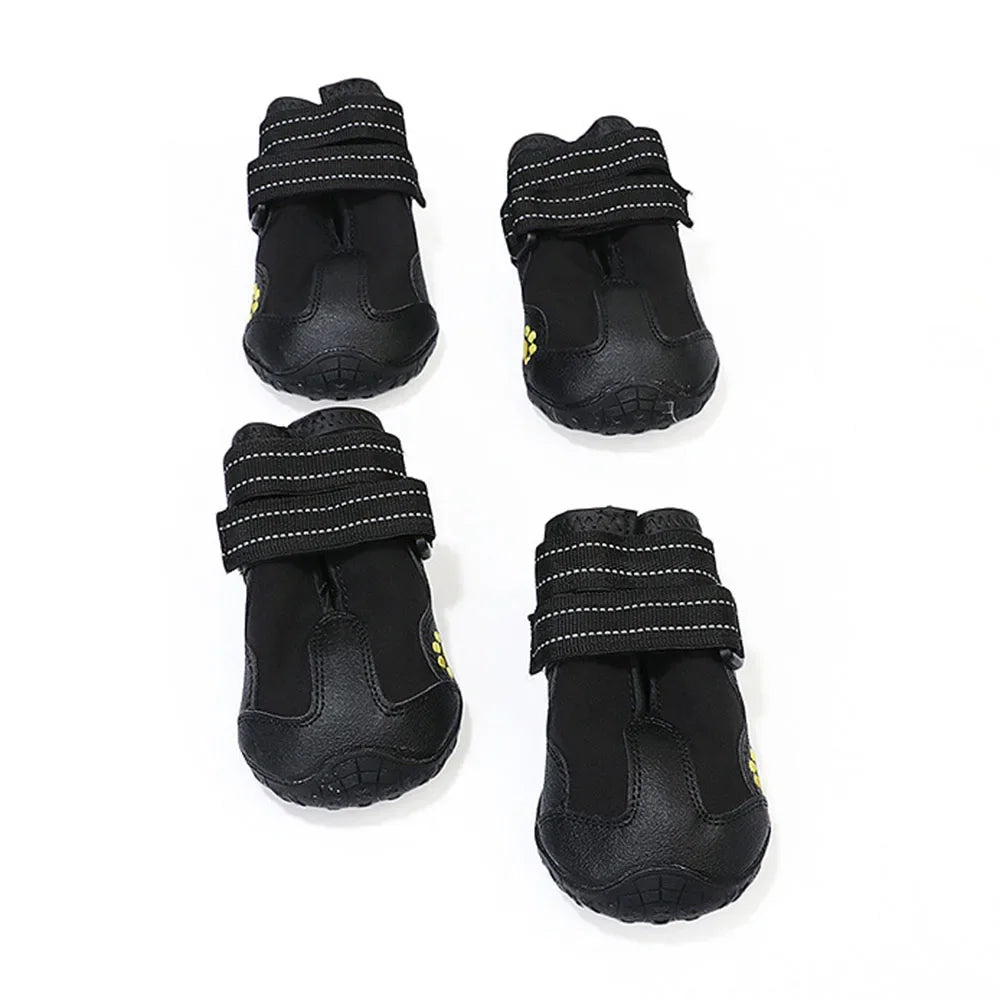 Waterproof Dog Shoes – Anti-Slip Boots for Hot Pavement & Snow