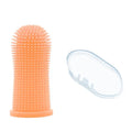 Soft Silicone Pet Finger Toothbrush – 360° Dental Care for Dogs & Cats