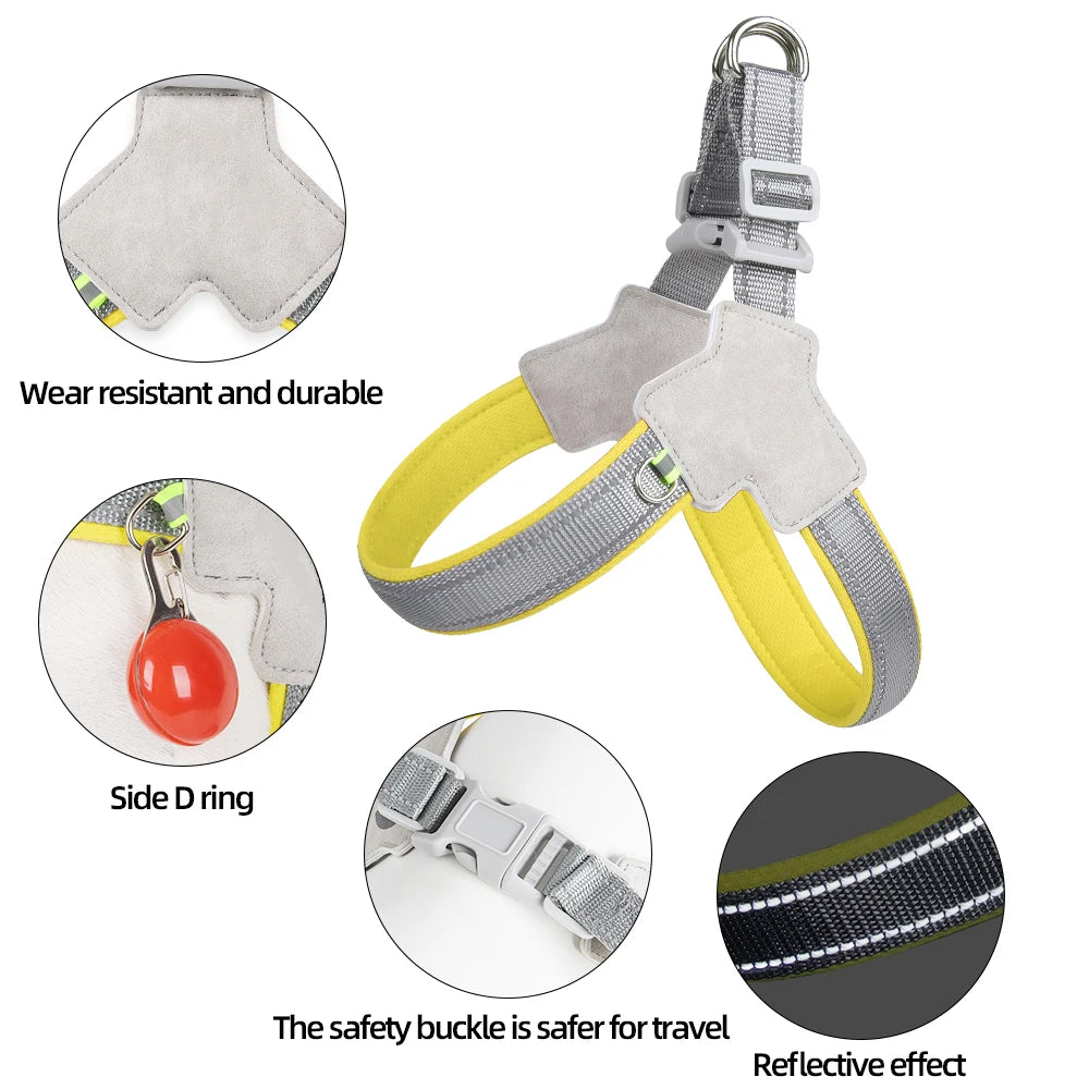 Reflective No-Pull Dog Harness for Small & Medium Dogs
